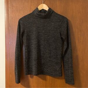 Gray Turtleneck Sweater